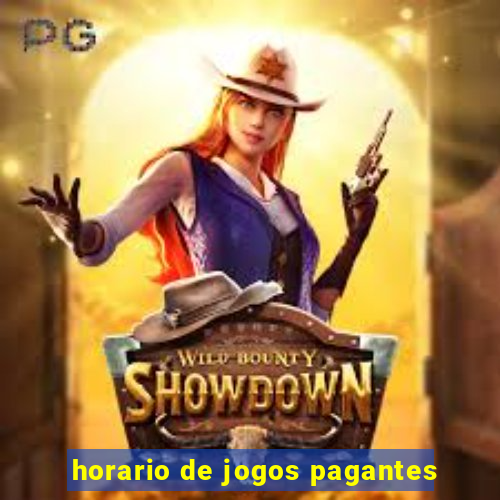 horario de jogos pagantes