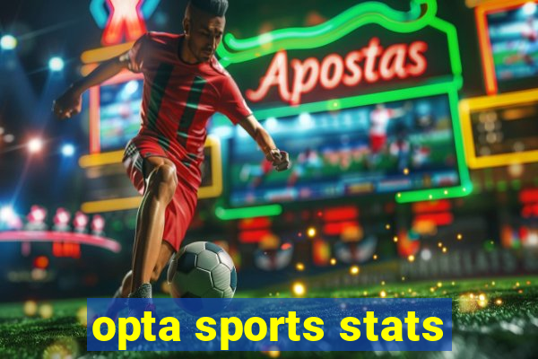 opta sports stats