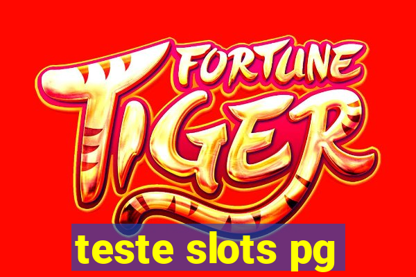 teste slots pg