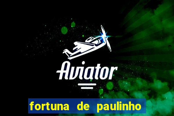 fortuna de paulinho roupa nova